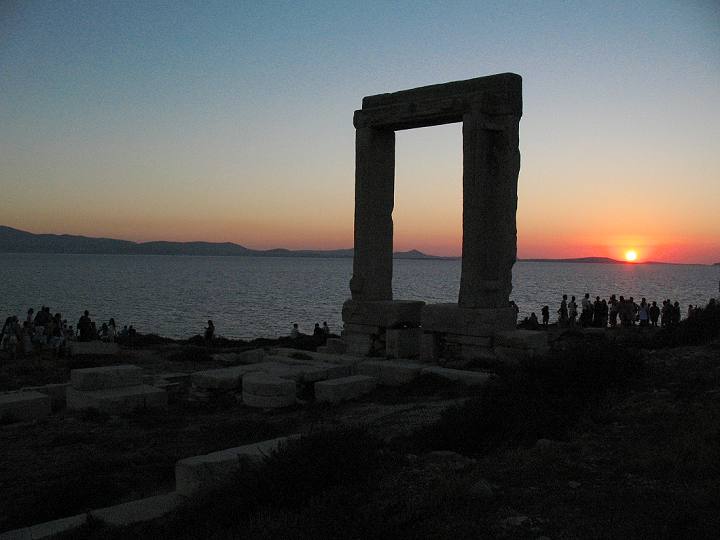 Portara in Naxos Town